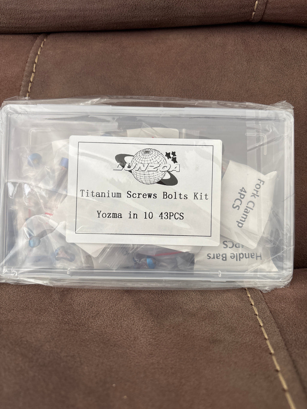 Yozma IN-10 Titanium Bolt Kit