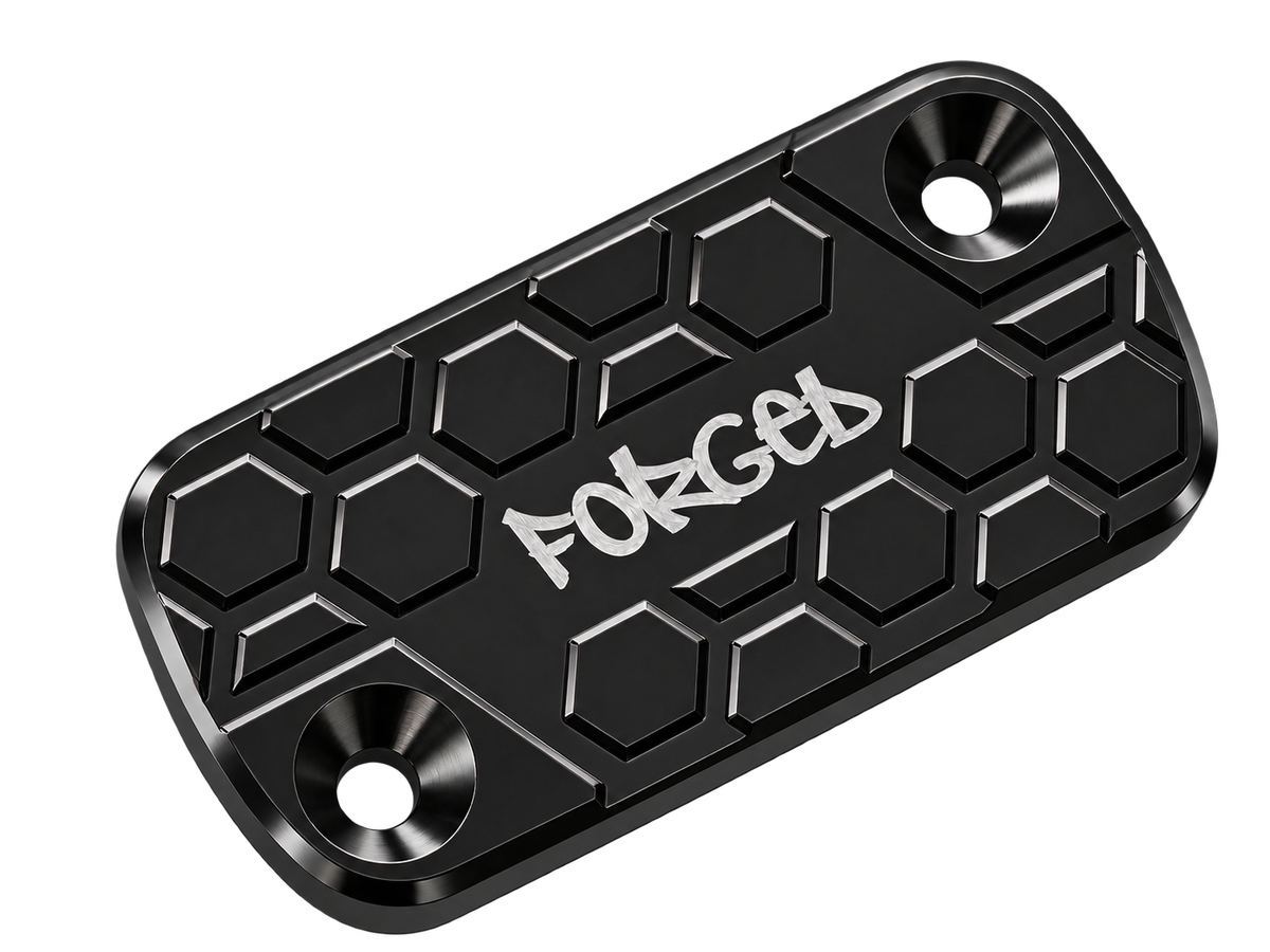 Sur-Ron Ultra Bee Brake Reservoir Cap | CNC Metal Upgrade (Black & Chrome)
