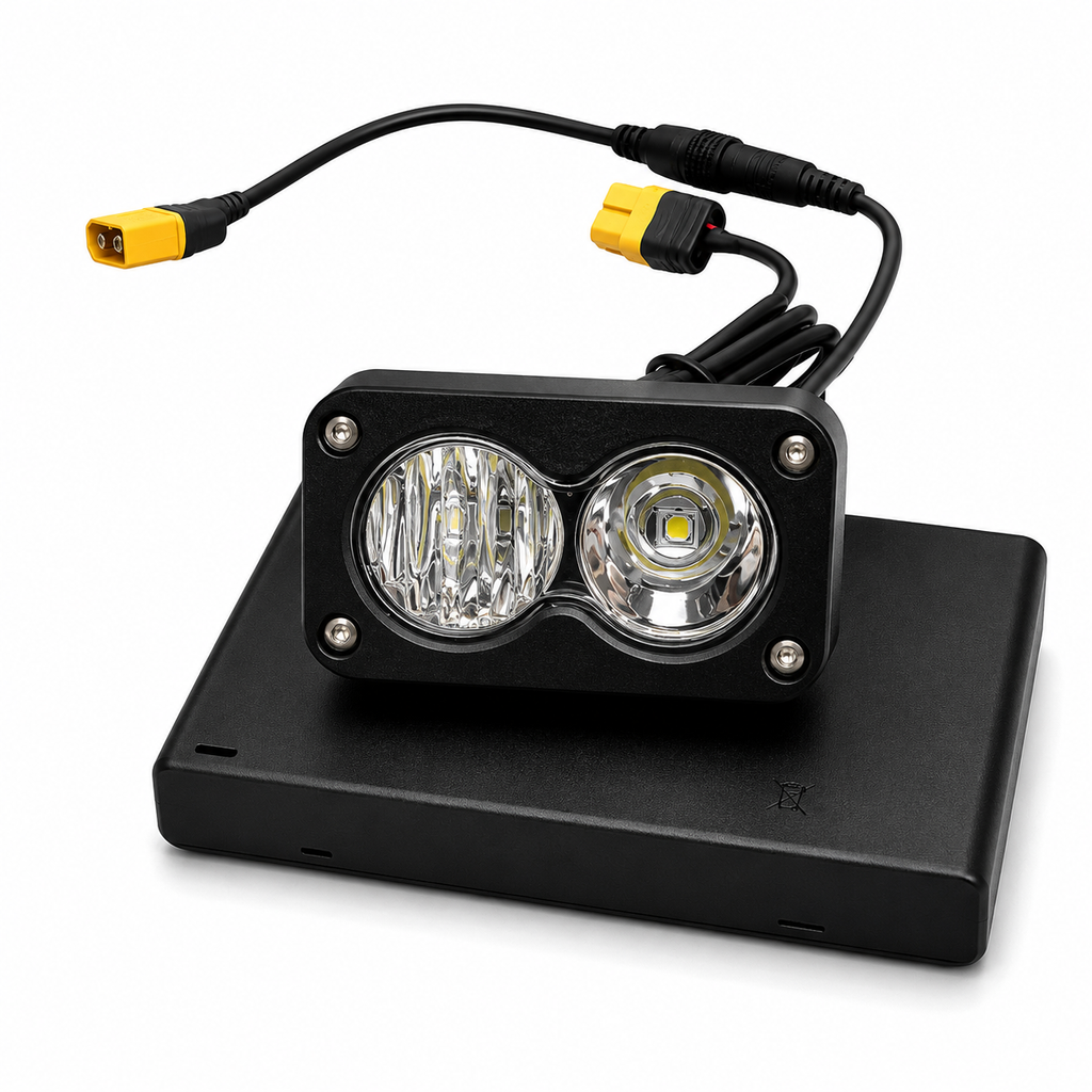 Battery Powered Horn & Baja Style Light Kit