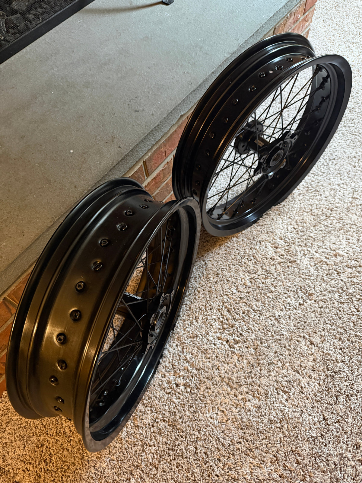 17/17 Ultrawide Supermoto Wheel Set for Surron Ultra Bee and Y-volt Surge V