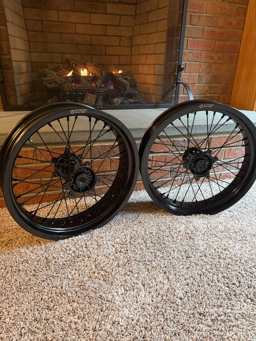 17/17 Ultrawide Supermoto Wheel Set for Surron Ultra Bee and Y-volt Surge V