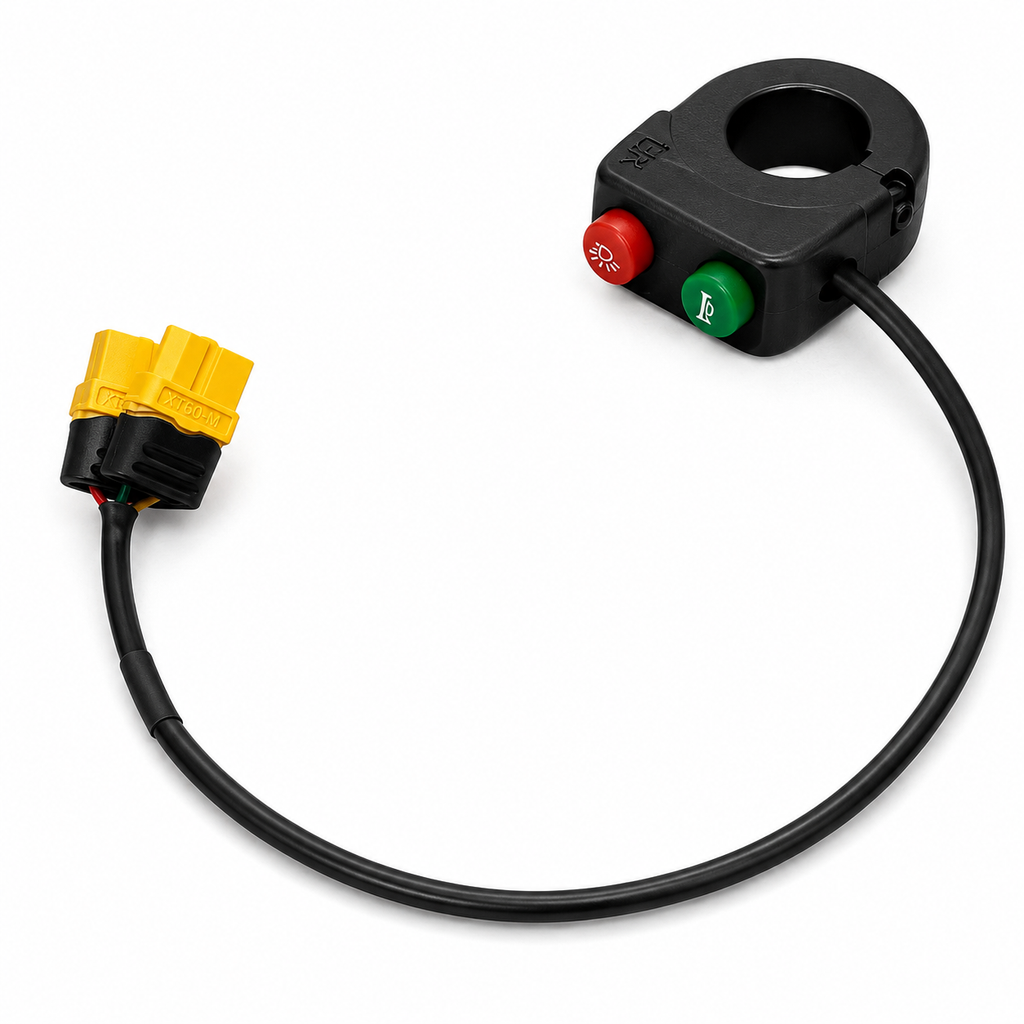Battery Powered Horn & Baja Style Light Kit