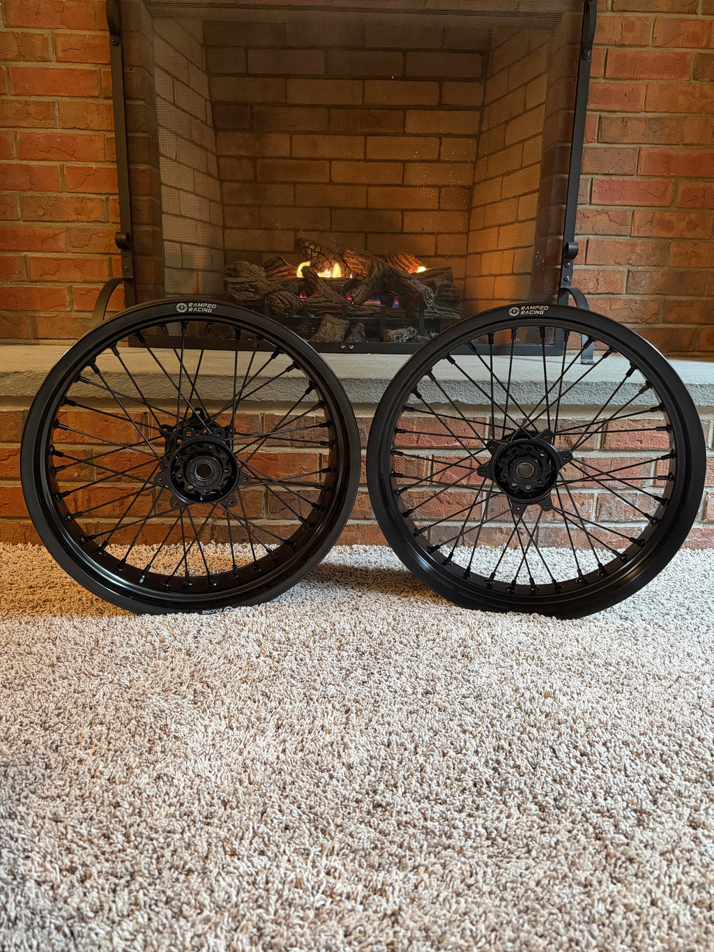 17/17 Ultrawide Supermoto Wheel Set for Surron Ultra Bee and Y-volt Surge V