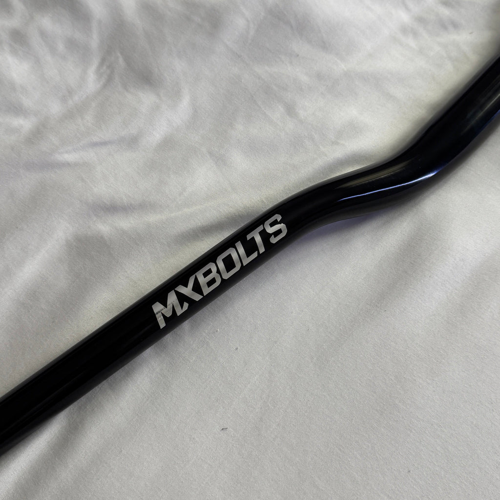 MXBOLTS Gloss Black Handlebar (31.8mm)