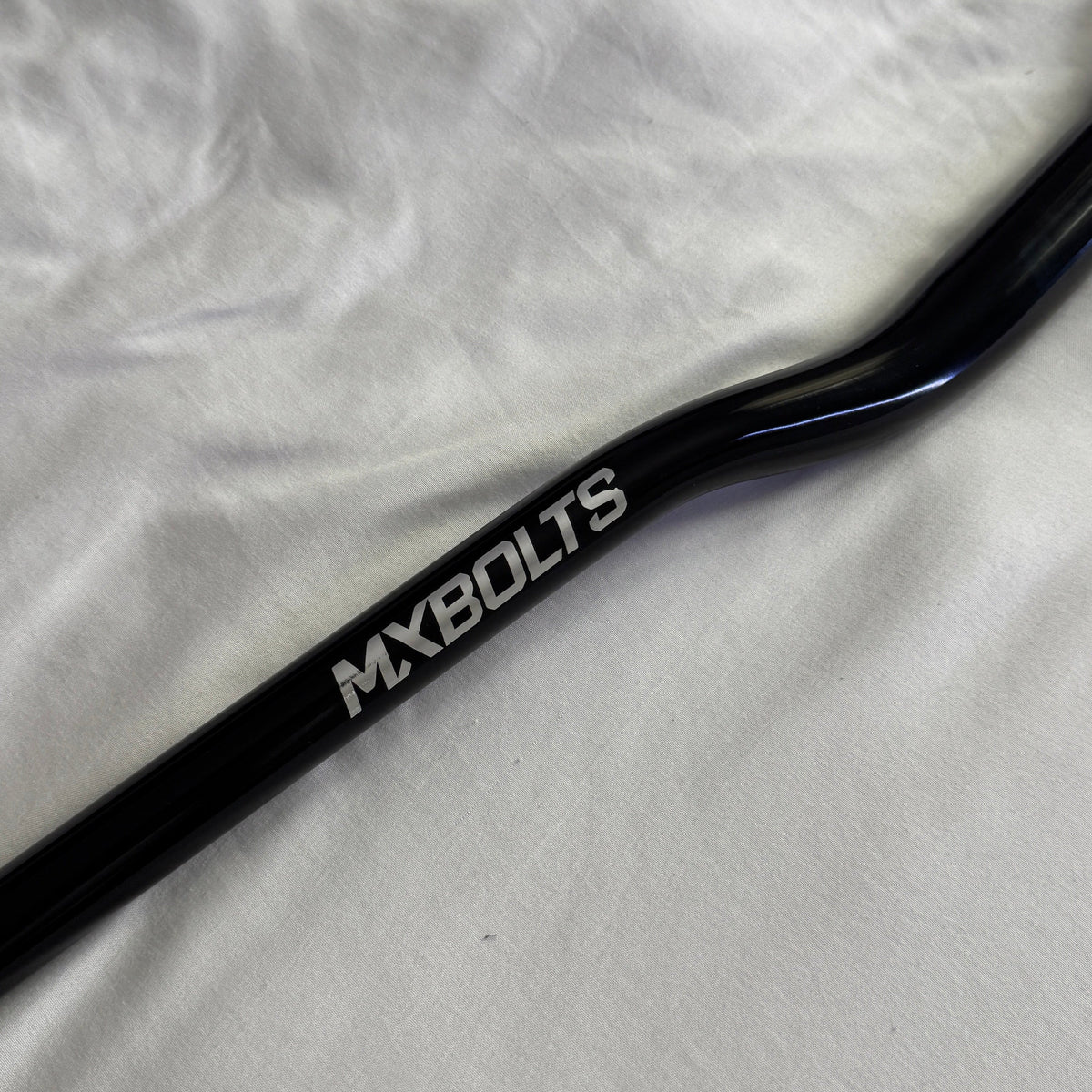 MXBOLTS Gloss Black Handlebar (31.8mm)