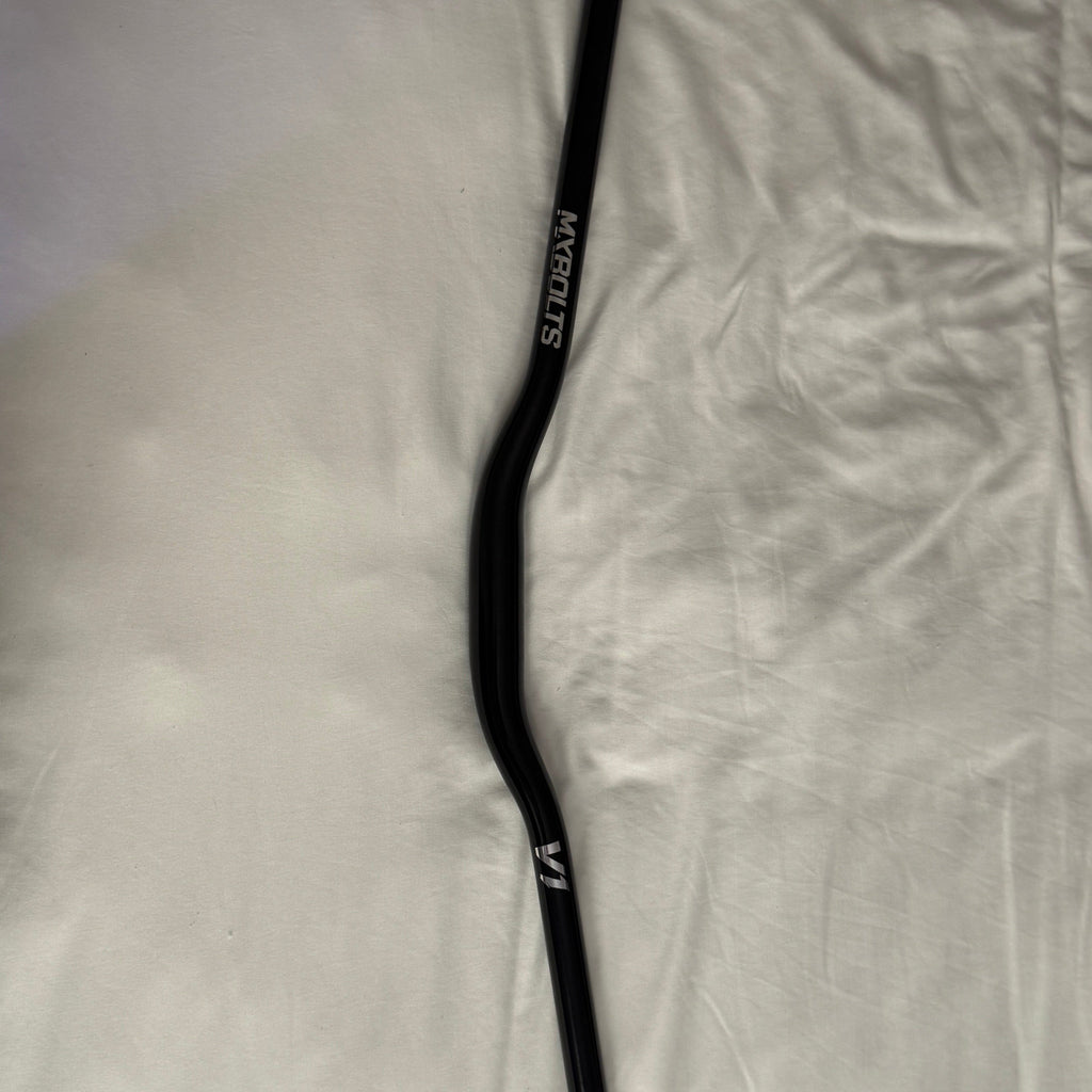 MXBOLTS Gloss Black Handlebar (31.8mm)