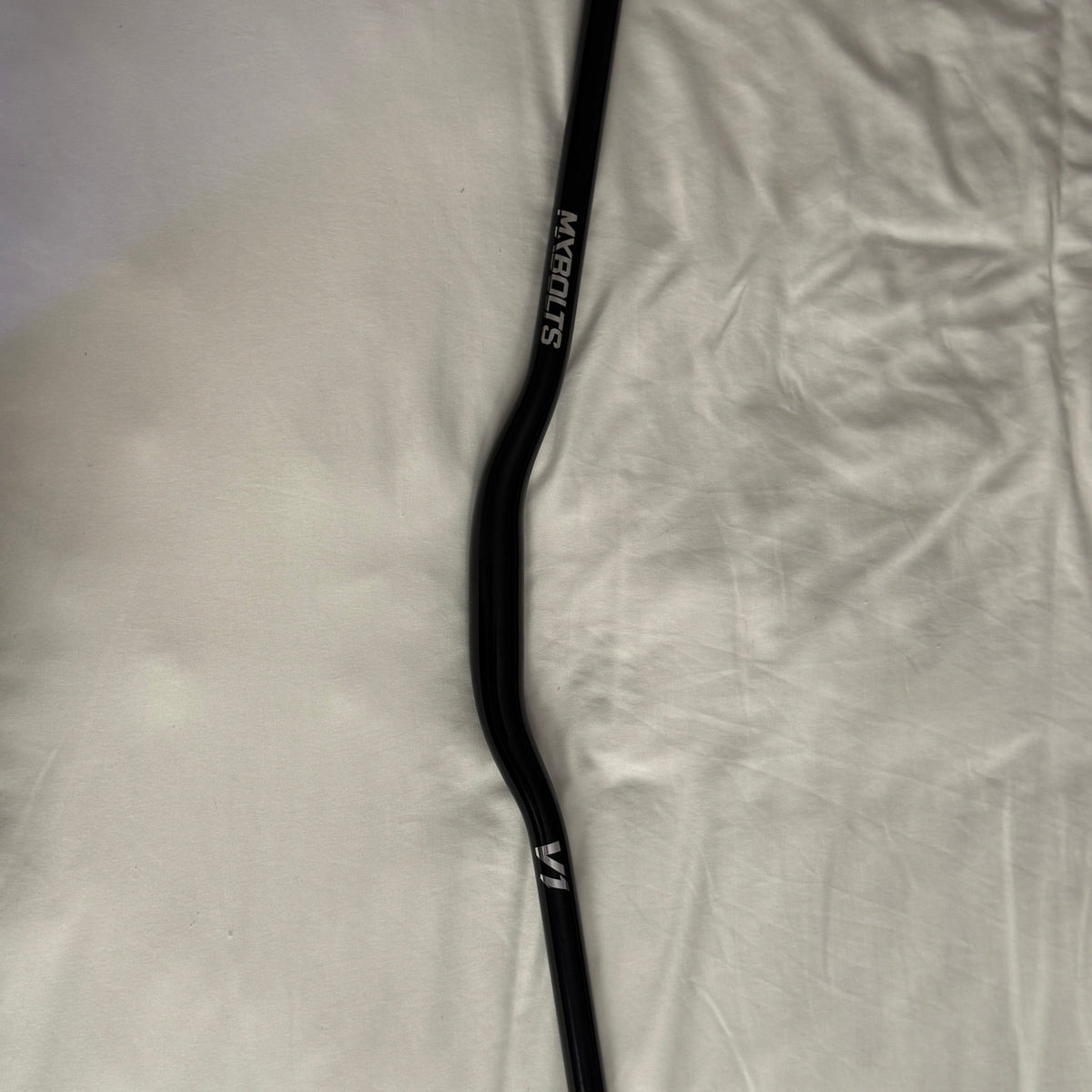 MXBOLTS Gloss Black Handlebar (31.8mm)