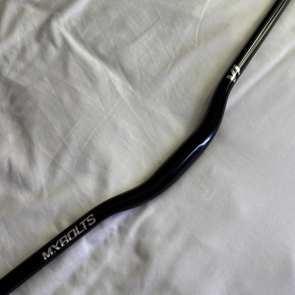 MXBOLTS Gloss Black Handlebar (31.8mm)