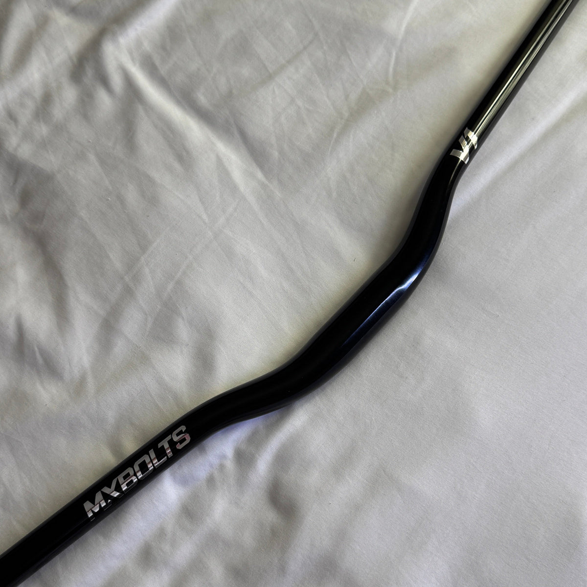 MXBOLTS Gloss Black Handlebar (31.8mm)