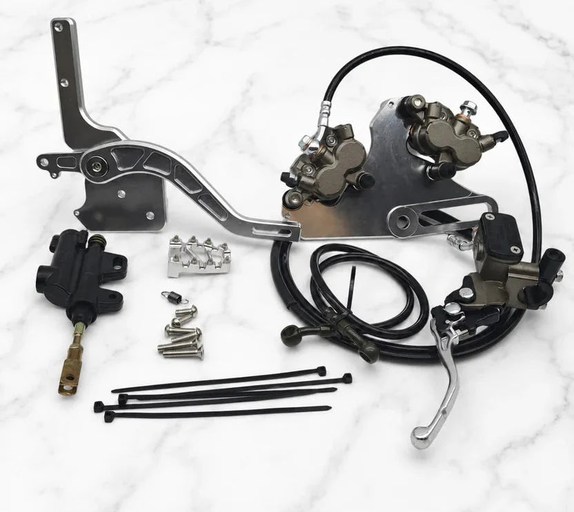 Tuttio Handbrake and footbrake kit