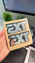 Chrome Sparkle EXT Decal