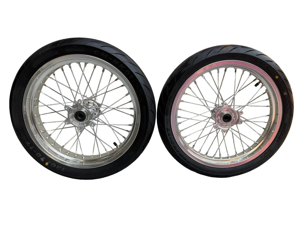 17” Surron ultra bee super moto wheel set