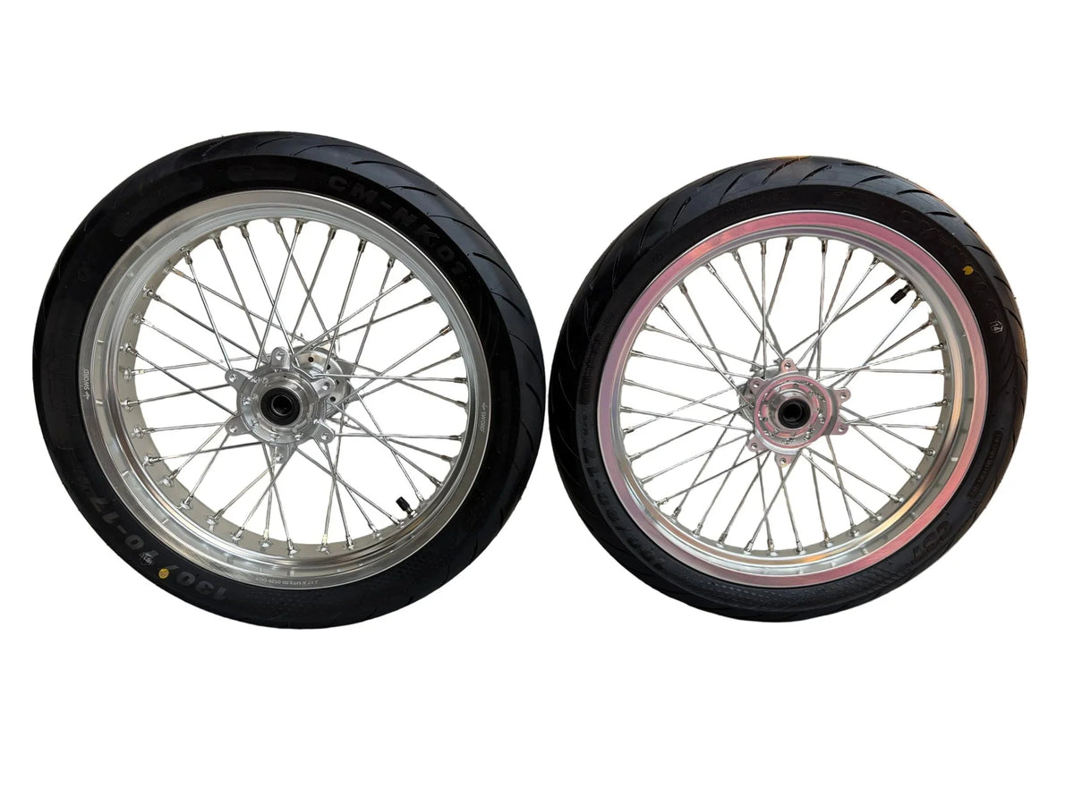 17” Surron ultra bee super moto wheel set