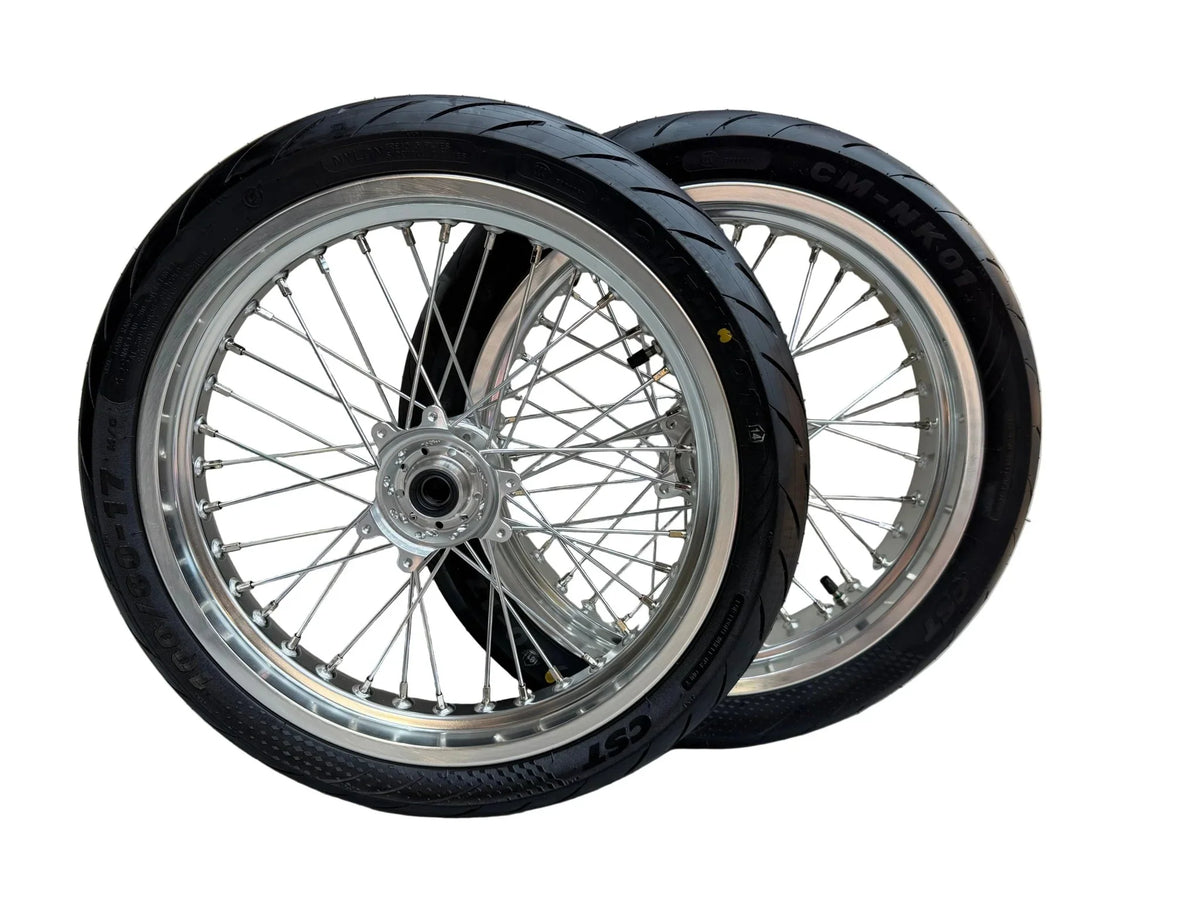 17” Surron ultra bee super moto wheel set