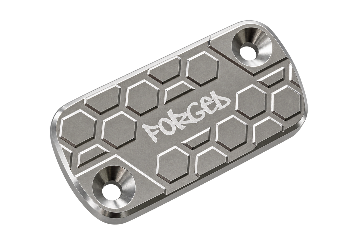 Sur-Ron Ultra Bee Brake Reservoir Cap | CNC Metal Upgrade (Black & Chrome)